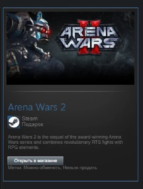 Arena Wars 2 STEAM GIFT ROW + GLOBAL REG FREE