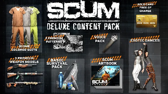 SCUM Deluxe 3 DLC * STEAM RU ⚡ AUTO 💳0%