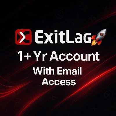 🚀 ExitLag 1+ Yr Account | With Email Access 🚀