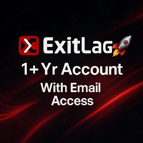 🚀 ExitLag 1+ Yr Account | With Email Access 🚀