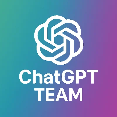 ChatGPT PLUS TEAM (up to 5 people) TO YOUR ACCOUNT  1 m