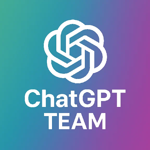 ChatGPT PLUS TEAM (up to 5 people) TO YOUR ACCOUNT  1 m