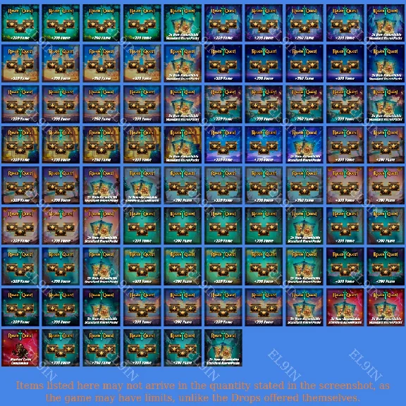 🎈RavenQuest⚜️Twitch Drops💡88 items + 🎁