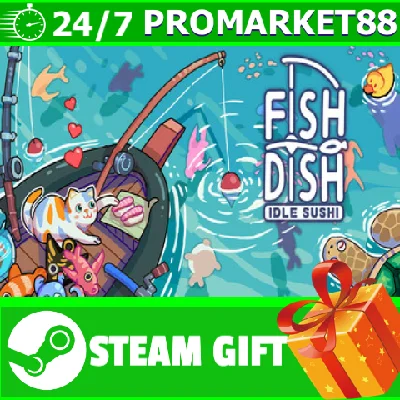 ⭐️ВСЕ СТРАНЫ+РОССИЯ⭐️ Fish to Dish: Idle Sushi STEAM