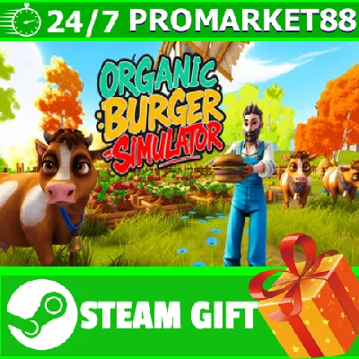 ⭐️ALL COUNTRIES⭐️ Organic Burger Simulator STEAM GIFT