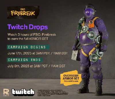 FBC: Firebreak Overseer Armor Set 🎁Twitch Drop