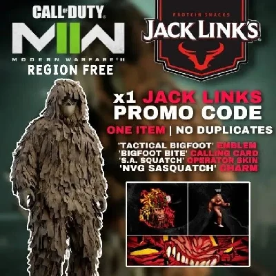 GHILLIE SKIN ⭐JACK LINKS⭐ CoD MW2