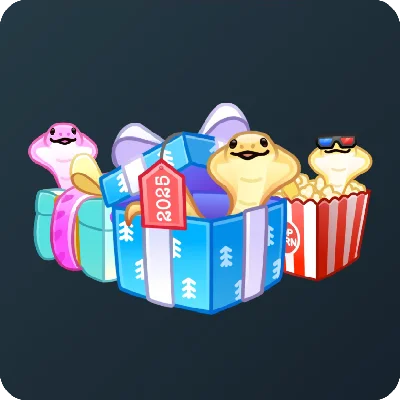 🎁Случайный коллекционный подарок Snake Box