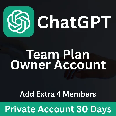 План команды ChatGPT Полная личная учетная запись | Дос