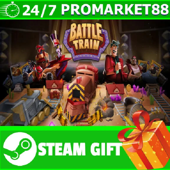 ⭐️ВСЕ СТРАНЫ+РОССИЯ⭐️ Battle Train STEAM GIFT