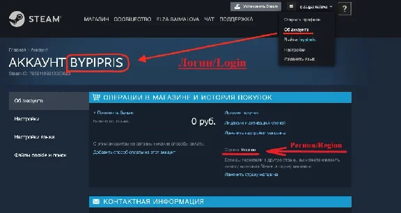 Пополнить Steam Баланс Кошелька (Россия/CНГ) +