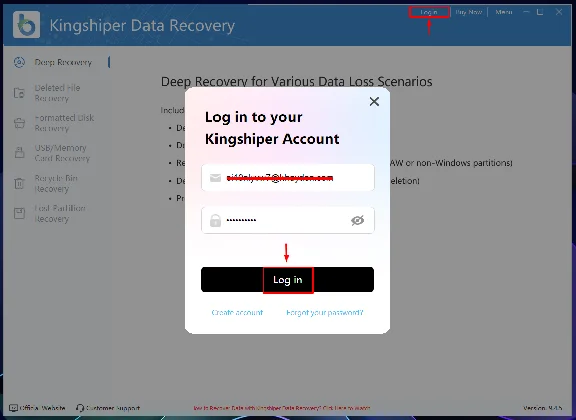 🔰 Kingshiper Data Recovery 🔑 6 Month Account 🚀