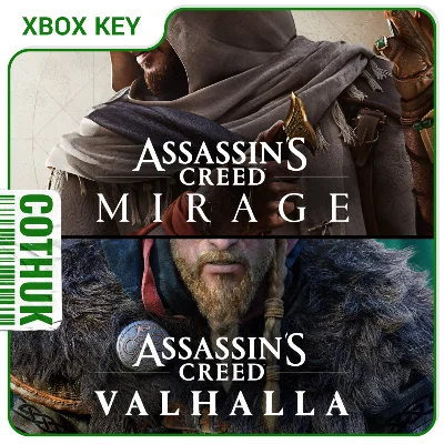 ✅ ASSASSIN’S CREED MIRAGE + VALHALLA XBOX 🔑 KEY