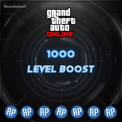 Gta 5 Online 1000+ Level Boost 🌀 (PC)