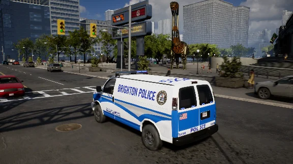 POLICE SIMULATOR: PATROL OFFICERS – GUARDIAN POLICE VEH