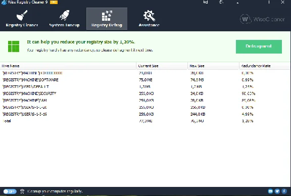 Wise Registry Cleaner PRO – 1 Year / 3 Devices Key