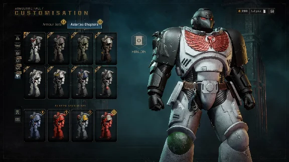 WARHAMMER 40,000: SPACE MARINE 2 - RAVEN GUARD COSMETIC