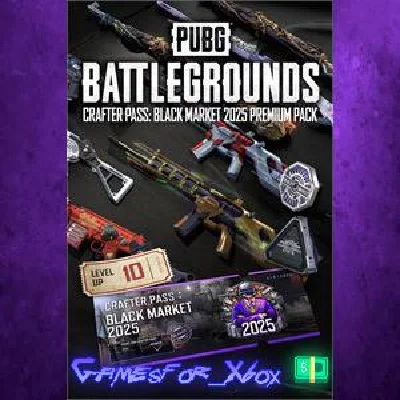 PUBG - Crafter Pass Black Market 2025 Advanced Pack XBO