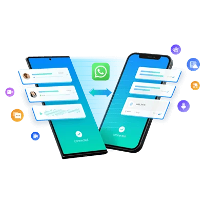 MobileTrans WhatsApp (iPhone↔Android) WINDOWS 2 DEVICE
