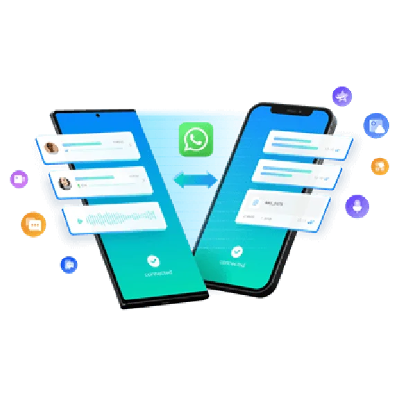 MobileTrans WhatsApp (iPhone↔Android) WINDOWS 2 DEVICE