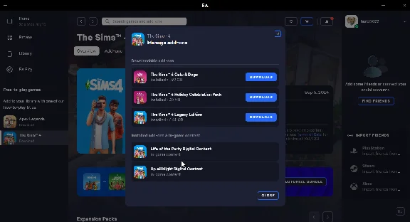 THE SIMS 4 DELUXE + 5 ADDITIONS PC/MAC CHANGE MAIL