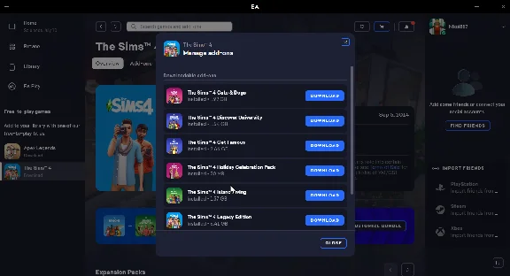 THE SIMS 4 + 8 ДОПОЛНЕНИЙ PC/MAC СМЕНА ПОЧТЫ