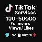 TikTok Service – Views / Followers / Likes Cheapest