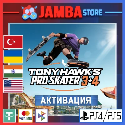 Tony Hawk´s Pro Skater 3+4 | PS4/PS5 | Region selection