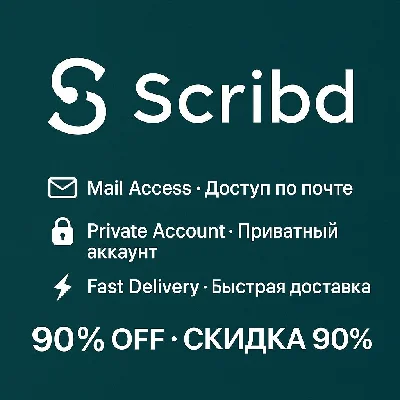 📚 Scribd Premium 1-12 Months | Mail Access 🔐 -90% OFF