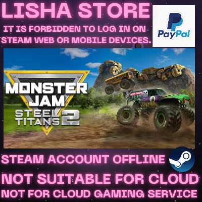 Monster Jam Steel Titans 2 ALL DLC Steam Offline Paypal