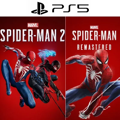 Marvels Spider Man 2 & 1 PS5 P2 Rent from 7 days