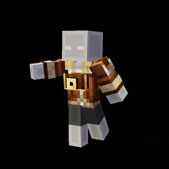 Minecraft Happy Ghast Pilot Coat Charac✨ Bedrock