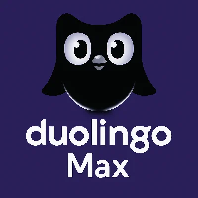 Приглашение DUOLINGO MAX – на 12 месяцев