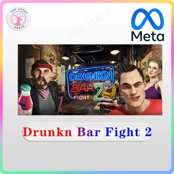 Drunkn Bar Fight 2 - Early Access⭐Oculus Quest🔑KEY