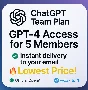 ChatGPT Team Panel| GPT-4 Access–Email Delivery–5 Users