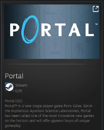 😍Portal 1 | Steam Gift Россия/СНГ+Region Free/GLOBAL🌏
