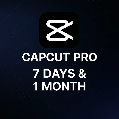 CAPCUT PRO на 7 дней и 1 месяц