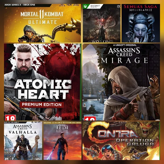 XBOX ИГРОВЫЕ АККАУНТЫ - СБОРНИКИ ИГР