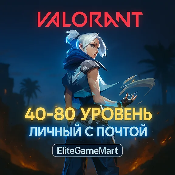 VALORANT [40-80 level] Full access + Guarantee