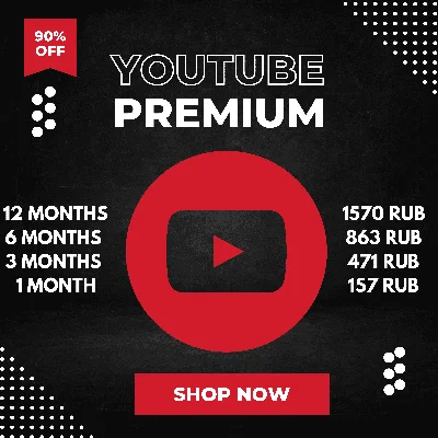 YouTube Premium (1-12 Months) | Global | 🎥