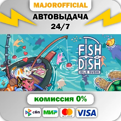Fish to Dish: Idle Sushi Auto Steam GIFT