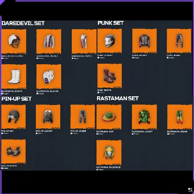 SCUM 1.0 3 SET 🎁 Twitch Drop 17 items