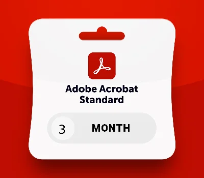 Adobe Acrobat Standard 3 Month Key Global