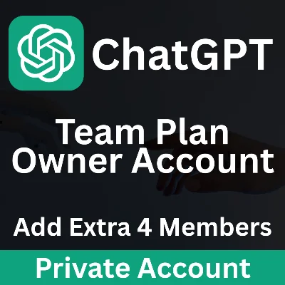 Частный аккаунт ChatGPT Team Plan (до 5 пользователей)