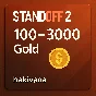 💎 Донат Standoff 2 100-3000 gold / купить стандофф 2