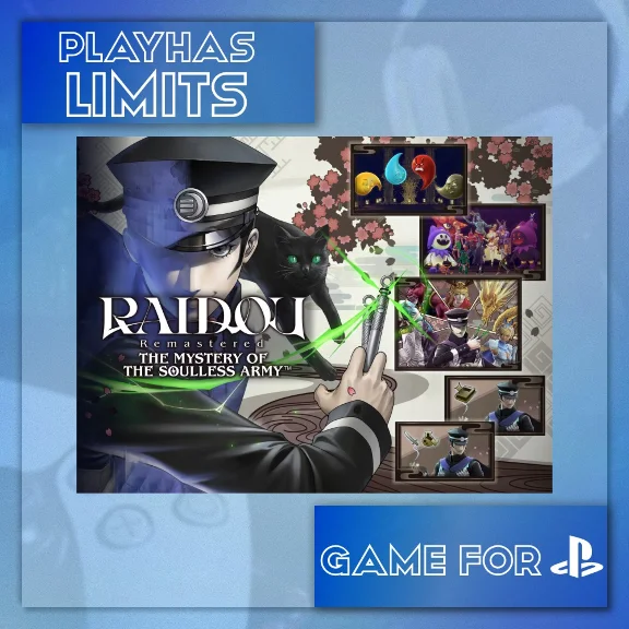 🎮RAIDOU Remastered Playstation Ukraine/Türkiye