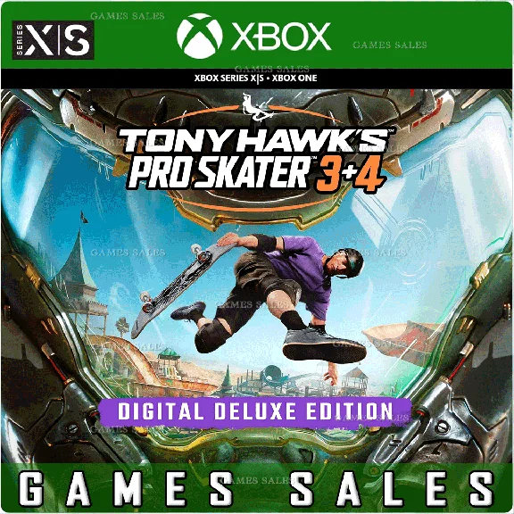 ✅❤️TONY HAWK´S PRO SKATER 3 + 4 DIGITAL DELUXE❤️XBOX+PC