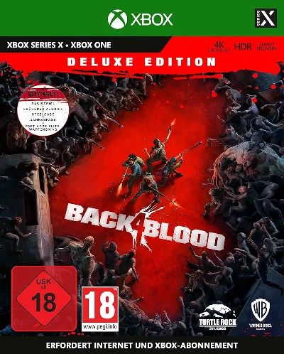✅ Back 4 Blood: Deluxe Edition XBOX SERIES X|S PC KEY