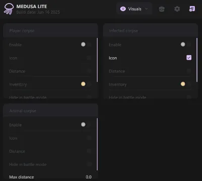 Купить чит Medusa Lite для игры DayZ с Wallhack, ESP