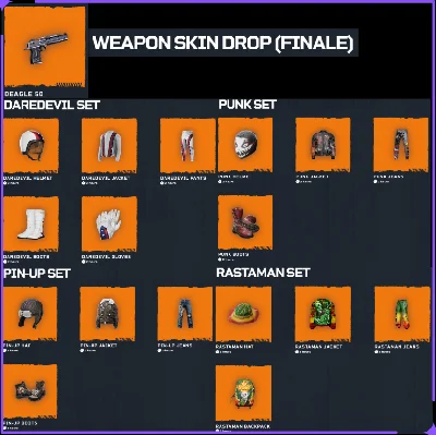 SCUM 18 items-4SET 🎁 Twitch Drop